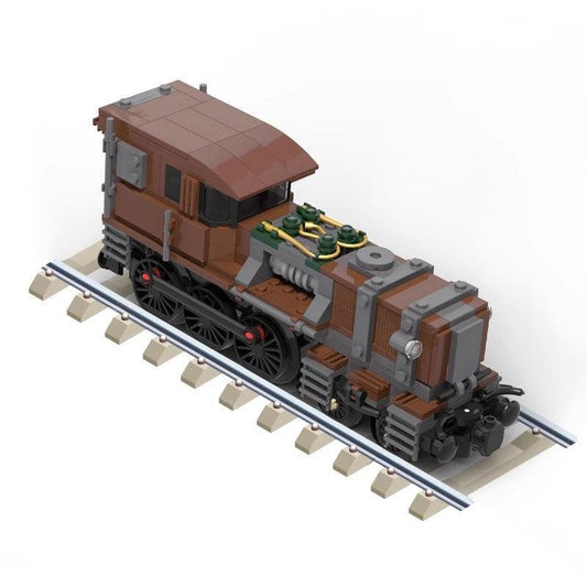 MOC-51372 10277 Steampunk Crocodile Locomotive Alternate Build