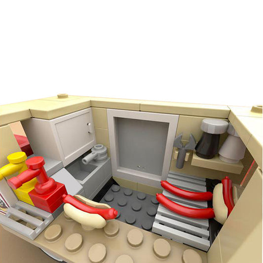 MOC-121493 Hotdog Trailer