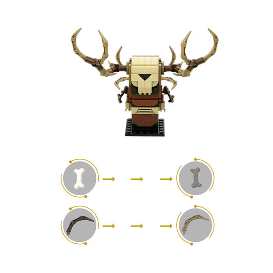 MOC-55452 Leshen Brickheadz The Witcher 3