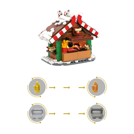 MOC-132331 Christmas Grilling Stand