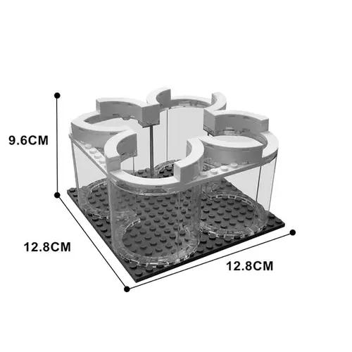 MOC-19170 Saturn V display stand for 21309 & the re-issue 92176.