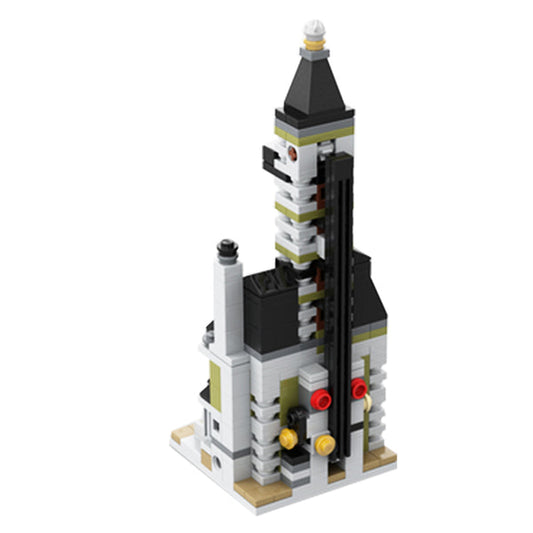 MOC-107172 Mini Modular 10273 Haunted House