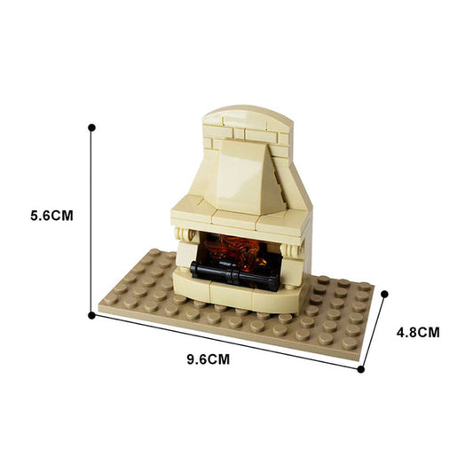 MOC-136396 Classic Fireplace