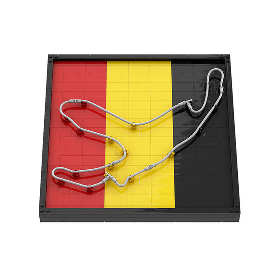 MOC-92879 Spa Francorchamps Track map