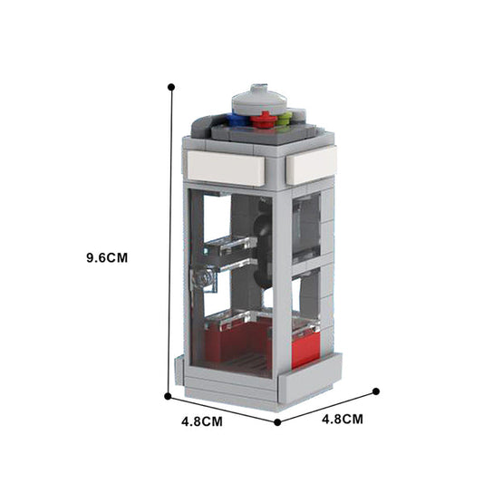 MOC-146354 Bill and Ted's Bogus Journey Phone Booth Time Machine