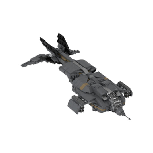 MOC-128254 Micro Aliens Series PART I : UD-4L Dropship Flying Type