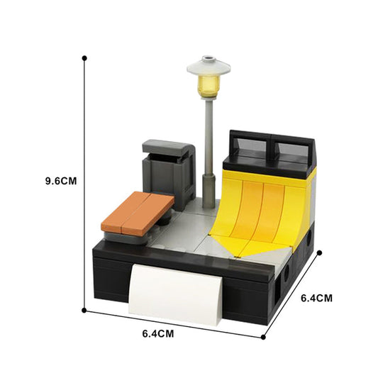 MOC-145753 Skater diorama