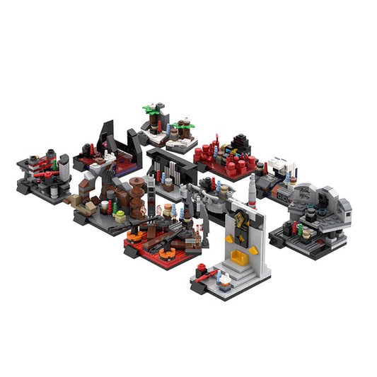 MOC-75680 Micro Lightsaber Duels - The Skywalker Saga