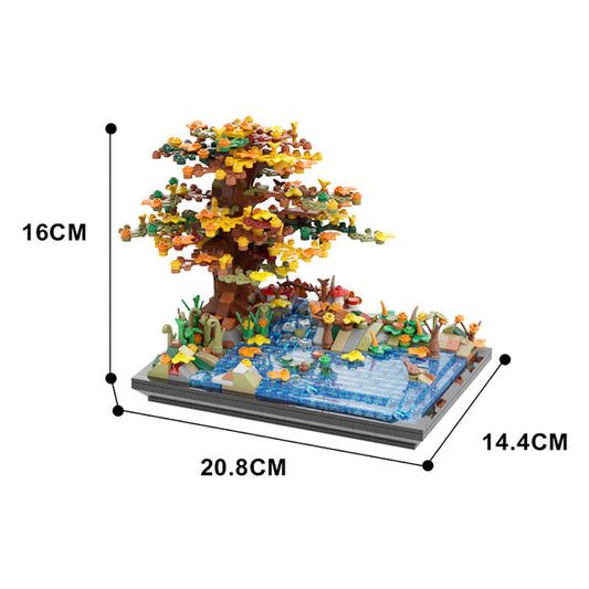 MOC-55872 Tree on a Lake Autumn