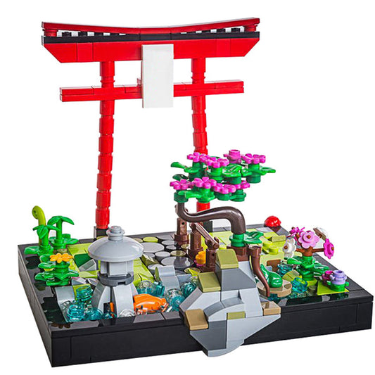 MOC-64508 Japanese garden for Brickheadz