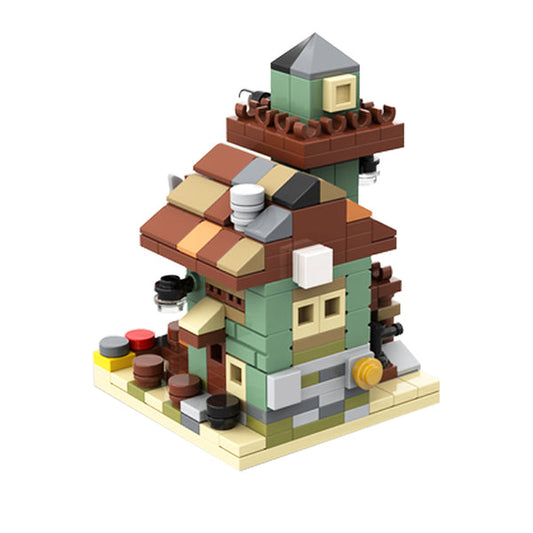 MOC-107228 Mini Modular 21310 Old Fishing Store