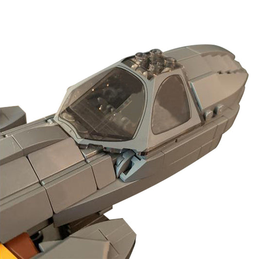 MOC-119253 General Grievous's Starfighter - The Soulless One Minifigure Scale