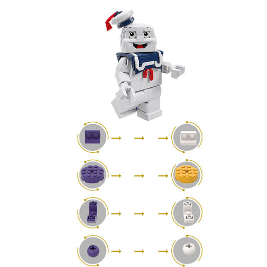 MOC-117305 Stay Puft Marshmallow Manby BrentWaller