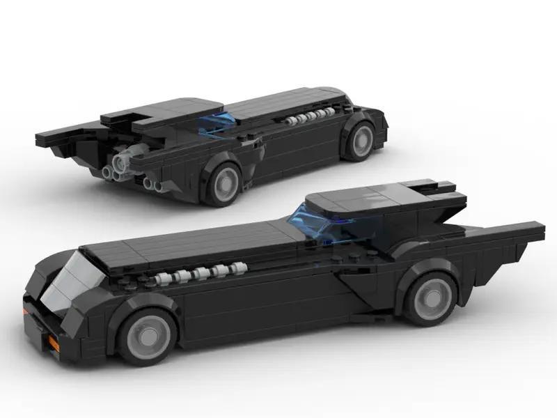 Auto Show Chevy Lego Batmobile MOC-52074 The Animated Series (BTAS