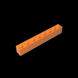 GDS-536 - Brick 1 x 8