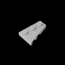 GDS-547 - Wedge Plate 3 x 2 Right