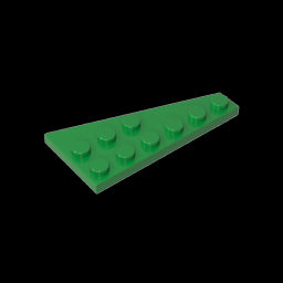 GDS-551 - Wedge Plate 6 x 3 Left
