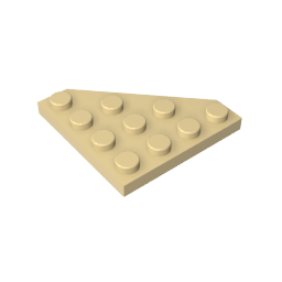 GDS-554 - Wedge Plate 4 x 4 Cut Corner