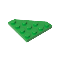 GDS-554 - Wedge Plate 4 x 4 Cut Corner