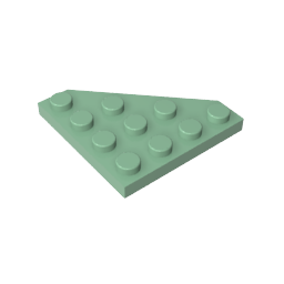 GDS-554 - Wedge Plate 4 x 4 Cut Corner