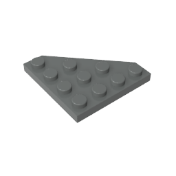 GDS-554 - Wedge Plate 4 x 4 Cut Corner
