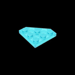 GDS-556 - Wedge Plate 3 x 3 Cut Corner