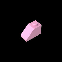GDS-588 - Slope 45 Degrees 2 x 1 with Bottom Pin