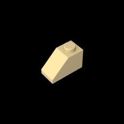 GDS-588 - Slope 45 Degrees 2 x 1 with Bottom Pin