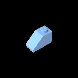GDS-588 - Slope 45 Degrees 2 x 1 with Bottom Pin