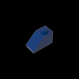 GDS-588 - Slope 45 Degrees 2 x 1 with Bottom Pin