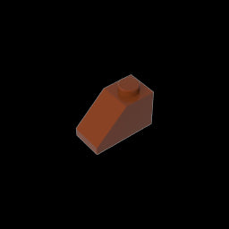 GDS-588 - Slope 45 Degrees 2 x 1 with Bottom Pin
