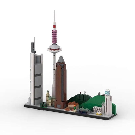 MOC-139607 Frankfurt Am Main Skyline (extended)