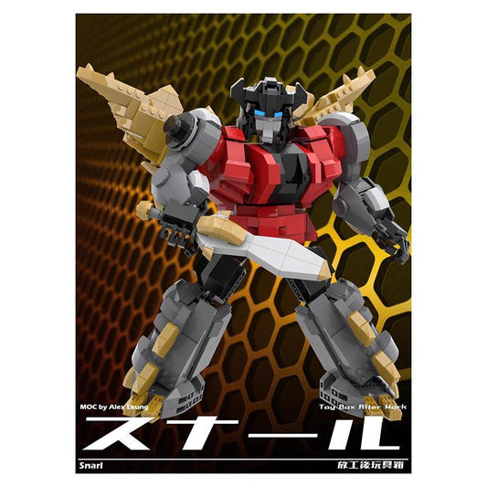MOC- Transformers G1 Dinobots Snarl