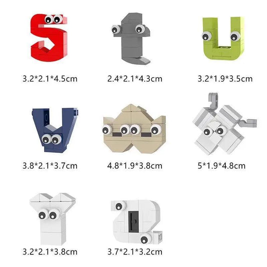 26 lowercase letters