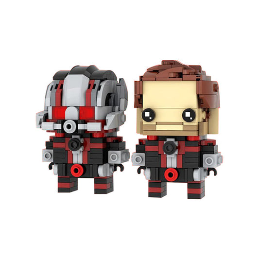 MOC-139898 Ant-Man Brickheadz LEGO MOC - Ant-Man and the Wasp: Quantumania