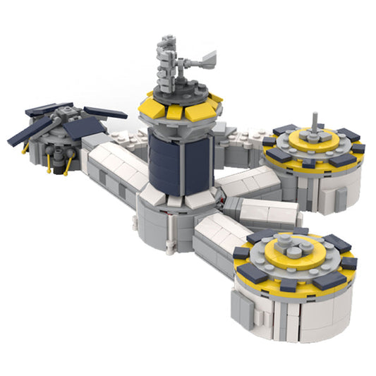 MOC-130781 Jamestown base Season 2 - For all mankind (nanofigure scale)