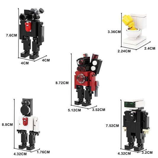 Skibidi Toilet -  roblox character set