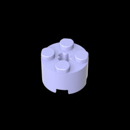 GDS-607 - Brick Round 2 x 2 with Axle Hole