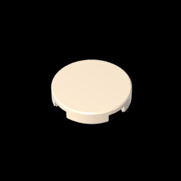 GDS-611 - Tile Round 2 x 2 with Bottom Stud Holder