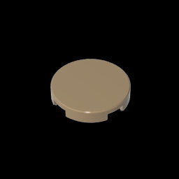 GDS-611 - Tile Round 2 x 2 with Bottom Stud Holder