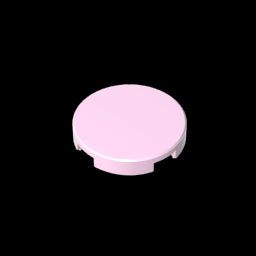 GDS-611 - Tile Round 2 x 2 with Bottom Stud Holder