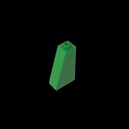 GDS-619 - Slope 75 Degrees 2 x 1 x 3 with Open Stud