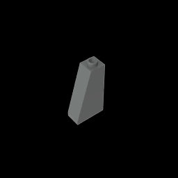 GDS-619 - Slope 75 Degrees 2 x 1 x 3 with Open Stud