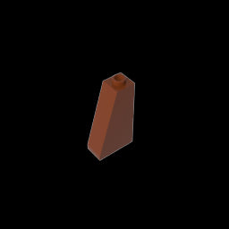 GDS-619 - Slope 75 Degrees 2 x 1 x 3 with Open Stud