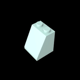 GDS-620 - Slope 65 Degrees 2 x 2 x 2 with Bottom Tube