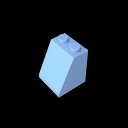 GDS-620 - Slope 65 Degrees 2 x 2 x 2 with Bottom Tube