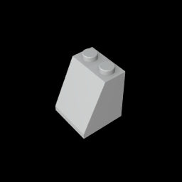 GDS-620 - Slope 65 Degrees 2 x 2 x 2 with Bottom Tube