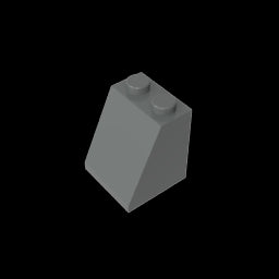GDS-620 - Slope 65 Degrees 2 x 2 x 2 with Bottom Tube