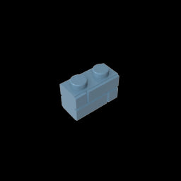 GDS-631 - Brick Special 1 x 2 with Masonry Brick Profile