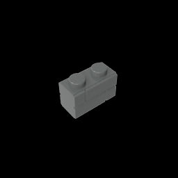 GDS-631 - Brick Special 1 x 2 with Masonry Brick Profile
